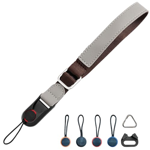 LaresDay Correa de mano para cámara con cierre rápido – Correa de nailon ajustable para DSLR/Reflex, múltiples accesorios pequeños, ultraligero y transpirable, universal para todas las muñecas