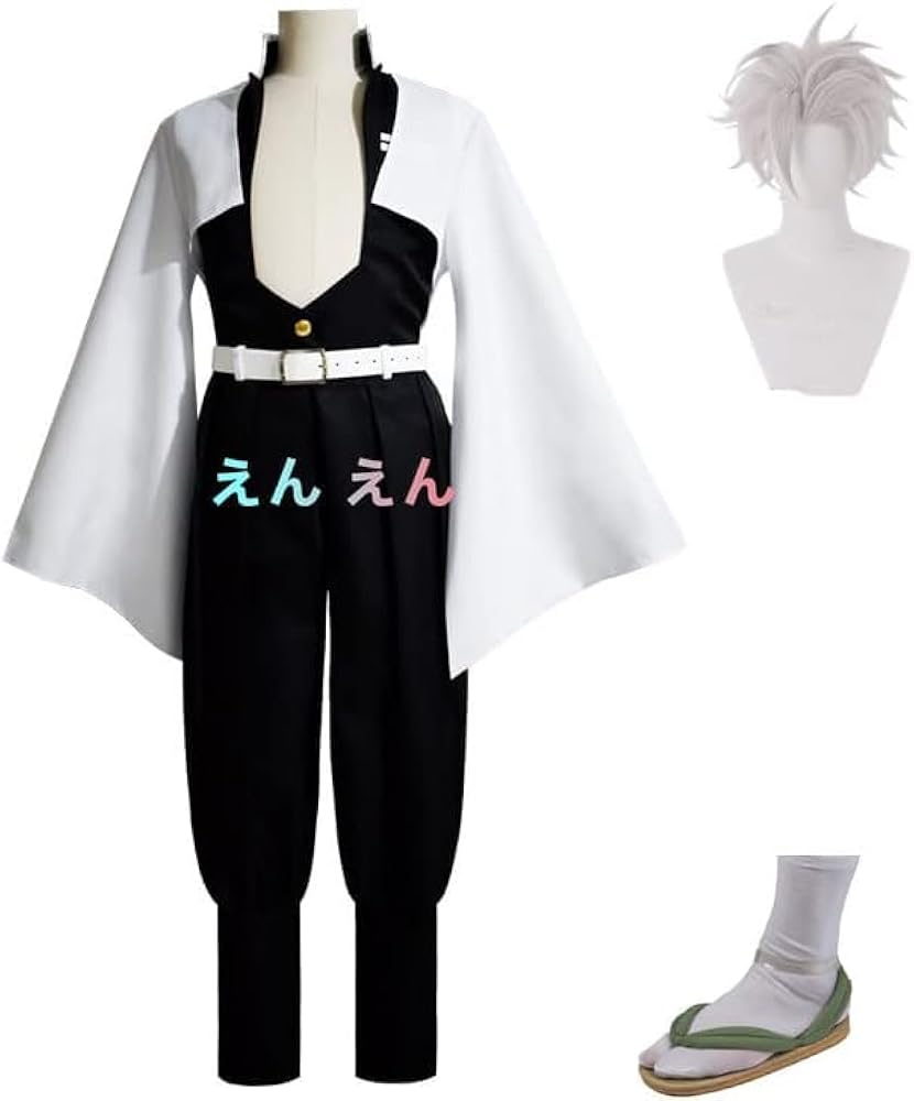 Amazon.co.jp: [XhWser] 不死川実弥コスプレ衣装 ＋ウィッグ ＋