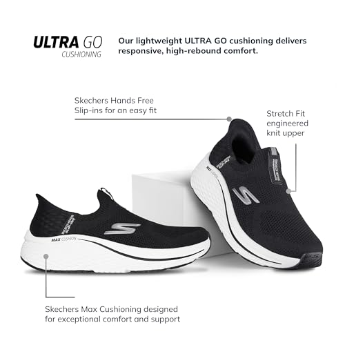 Image of Skechers Womens Max Cushioning Elite 2.0 Eternal Hands Free Slip-ins Sneaker