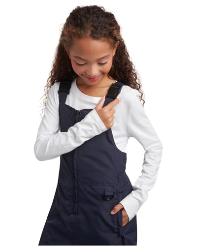 kids39 ski set  2 piece unisex boys39 and girls39 insulated waterproof snow bib with hooded jacket 4-18