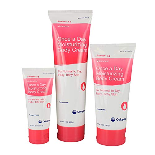 Sween 24 Hand and Body Moisturizer 2 oz. Tube Unscented Cream CHG Compatible, 7091 - Sold by: Pack of One