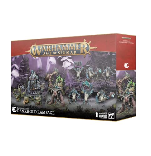 Armée Gloomspite Gitz Battleforce Dankhold Rampage avec grands Troggoths en plastique à peindre