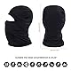 AYPOW Balaclava Gesichtsmaske - Weiche Atmungsaktive Mehrzweck Winddicht Motorrad Radfahren Taktische Kapuze Elastische Ski Maske Hut Headwear Helm Liner (Armeegrün)