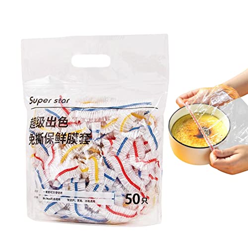 Coberturas Elásticas para Alimentos | Stretch Wrap Tigela Cobre 50/ Fresh Keeping Bags | Embalagens