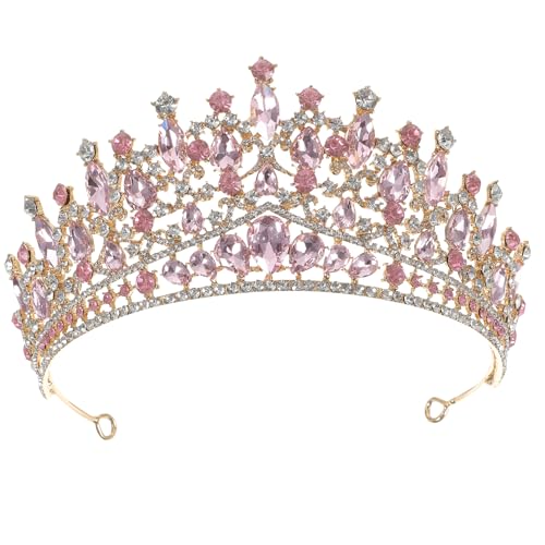 Coiffe de mariée strass pour un mariage féerique en robe blanche