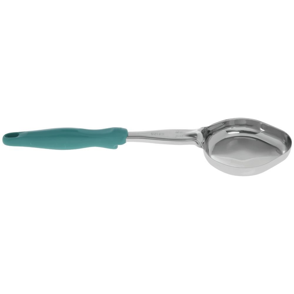 Vollrath Jacob's Pride 6 Oz. Teal Spoodle Utensil