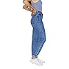 American-Apparel-Womens-High-Waist-Jean American Apparel Women's High-Waist Jean, Medium Marble Wash, 27W/32
