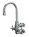 Gooseneck Faucet, Manual, 3/8 in MNPT