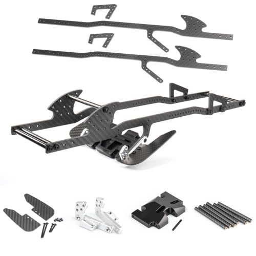 1/10 LCG Chassis Kit Gen3 Performance RC Crawler Carbon Chassis Frame for 1/10 RC Crawler Capra SCX10 F10 Comp Rigs (Chassis Kit) by HooCrawler - Used condition - US$22.71