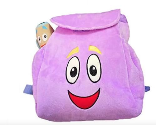 Dora l'exploratrice Mr. Face Sac à dos en peluche Violet