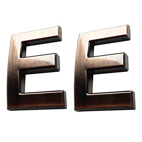 hopewan 3DnEX XebJ[ A`Z At@xbg ǏXebJ[ Ap[g̃hA/X֎/Zv[gp 2.75" Letter E S[h