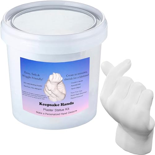 La Mejor Recopilación de Moldes de fundición para comprar online. 45 Bluelander Kit de Fundición a Mano, Kit de Moldeado a Mano, Gran Tamaño para Dos Manos, Juego de 8 Piezas, Para Parejas, Amigos y Familia, Seguro para Pies y Manos de Bebé,...