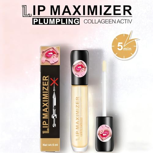 Virecose Lip Volumen Extremo Booster, 5ml Brillo De Labios Voluminizador, Crema Labial Perfeccionadora con Efecto Voluminizador, Brillos de Labios para Brillante Hidratante Lip Oil - imagen 6