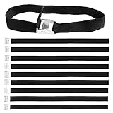 10er Fahrradgurte, Befestigungsriemen, Langlebige, Korrosionsbeständige Metallschnallen, Fahrradträger, Motorräder, Autos, SUVs