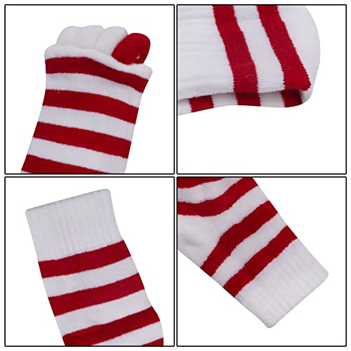 Image of AIBEARTY 1 Pair Yoga Sport Gym Five Toe Separator Socks
