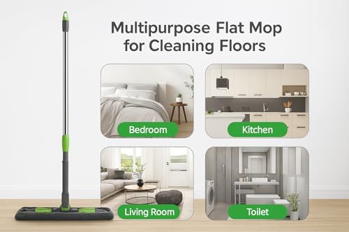Image of Solar Panel Cleaning Brush with Telescopic Handle - Soft Microfiber Mop for Solar Panels, Windows, Roof - Extendable Pole for Outdoor Cleaning, Scratch-Free & Streak-Free Wash