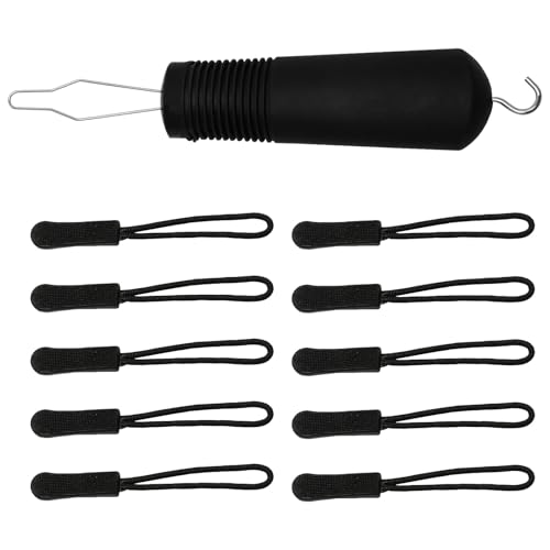 Enfile Bouton et Fermeture Eclair, Aide Fermeture Bouton pour Une Vie Indépendante, Aide pour Bouton avec Cordon de Traction pour Personnes Handicapées et...