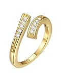 ChicSilver Gold Plated Toe Rings for Women Womens Toe Rings 14K Gold Plated Toe Ring Hypoallergenic Open Adjustable Toe Ring for Women Toe Jewelry for Summer Beach
