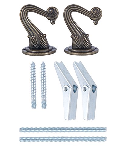 Image of B&P Lamp 2 Hook Swag Lamp Kit (Antique Brass)