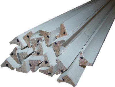 Alexandria Moulding 00106-93096C1 8 ft. Cove Moulding Finger Joint Primed Ponderosa Pine44; Pack Of 10