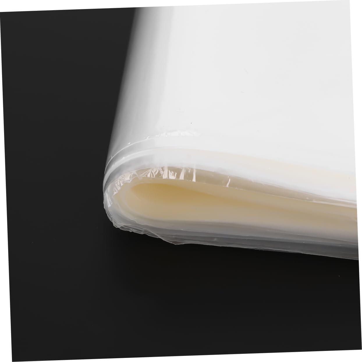 Mobestech 100pcs Heat Shrink Wrap Bags Heat Shrink Bags for Suckers PVC Transparent Fresh Keeping Food Storage Packaging