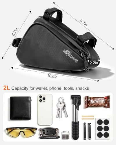 NDakter Bike Frame Bag 2L