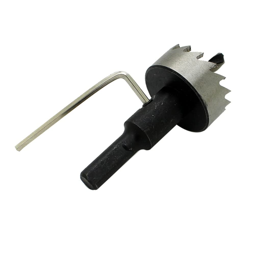 Juego de brocas de sierra de agujero de 10 piezas, juego de brocas de acero HSS, herramienta para madera, metal, aleación de madera, 12-40 mm, negro