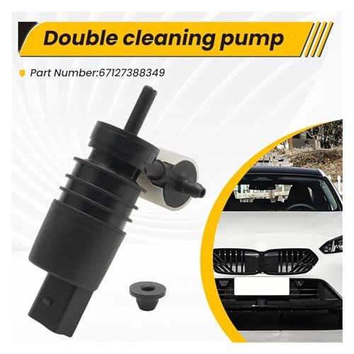 Bomba lavaparabrisas de alta presion para luneta trasera de BMW X2 X4 F45 motor 12V 5