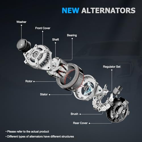 OTO-K 130 Amp Alternator for Honda Odyssey, Pilot & Ridgeline 3.5L V6 – 11573N - Image 5