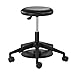 Scranton & Co Products Foot Pedal Lab Stool 3437BL Black Vinyl