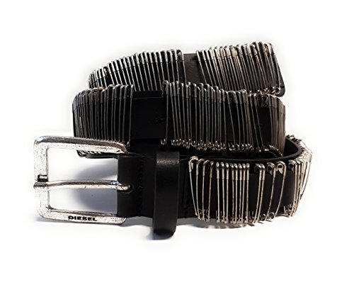 DIESEL Leder Gürtel BETION 90cm - Designer Leather Belt - Art.Nr: 00SJY8 -...