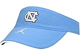 Outerstuff North Carolina Tar Heels Sideline Performance Adult One Size Visor Hat - Carolina Blue