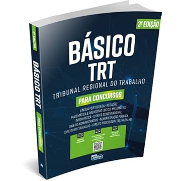 Capa do livro Básico para Tribunal Regional do Trabalho