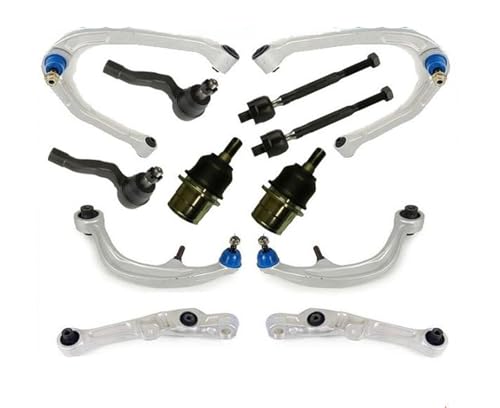 Front Upper Lower Control Arms Tie Rods & Ball Joints Replacement Parts For Nissan 350Z 2003 2004 2005 2006 2007 2008 2009 2009