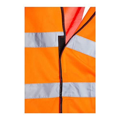 Blackrock Hi Vis Chalecos Manga Larga Naranja, Chaquetas Reflectantes Alta Visibilidad, Hi Viz, Ropa Laboral Utilitaria y de Seguridad, Ropa Neón, Running, Chaqueta, Hivisible, Seguridad, EPI