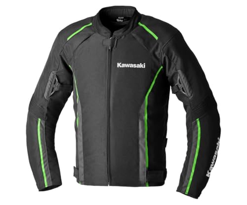 Kawasaki Veste de moto AMIENS 2 Taille M, noir, M