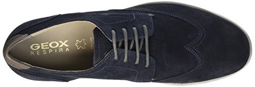 Geox U Danio A, Scarpe Low-Top Uomo, Blu (Navy)