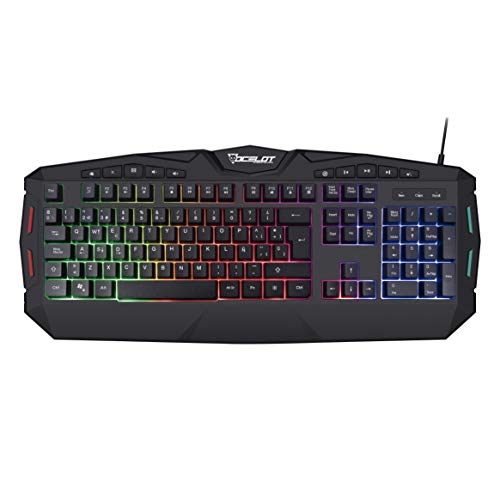 tipos teclados computadora Marca OCELOT GAMING BY QUARONI