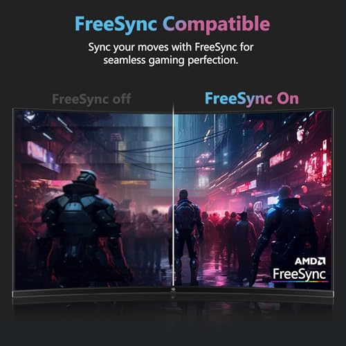 Z-Edge Monitor Gaming Curvo 27'' 280 Hz (DP), 1ms MPRT, FHD(1920x1080), FreeSync, Schermo PC LED 16:9 con HDMI Cavo, Inclinazione Regolabile, 1500R, 2 *HDMI2.0 & 2* DP1.2, 178° Angolo Visione - Monitor - Immagine 3