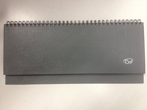 Agenda da tavolo time work copertina grigio scuro