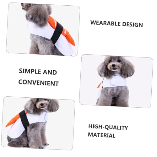 Disfraz para Perro Tema Sushi Talla L Naranja miniatura 5
