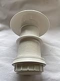 aireador techo zinc  Ventilador de techo para caravana, diámetro de 60 mm, máx. 70 °
