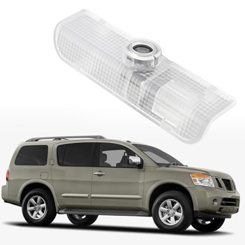 ECSiNG 2Pcs Luz LED para Puerta 12V 5W Compatible Nissan miniatura 3