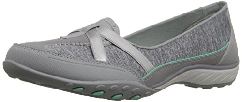 Skechers Sport Women's Breathe Easy Mesh Slip-On Fashion Sneaker
