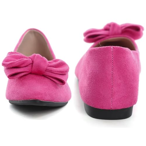 Image of TN TANGNEST Women Fashion Bowknot Flats Comfort Pointed Toe Dress Shoes