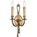 Metropolitan N9681B Metropolitan 2 Light 9 inch French Gold Wall Sconce Wall Light
