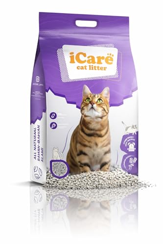 ICare Bentonite Cat Litter Natural Clay Formula 5L Fast Clumping