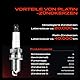 Frankberg 3x Zündspule+3x Zündkerze Kompatibel mit Ibiza III 6L1 BBM 2007-2008 Fabia I 6Y2 AWY/BMD 2001-2007 Polo 9N AWY/BMD 2002-2009 Replace# 03D905115