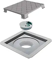 Ralo Linear 10x10 Novii Quadrado Oculto 7344
