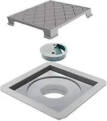 Ralo Linear 10x10 Novii Quadrado Oculto 7344